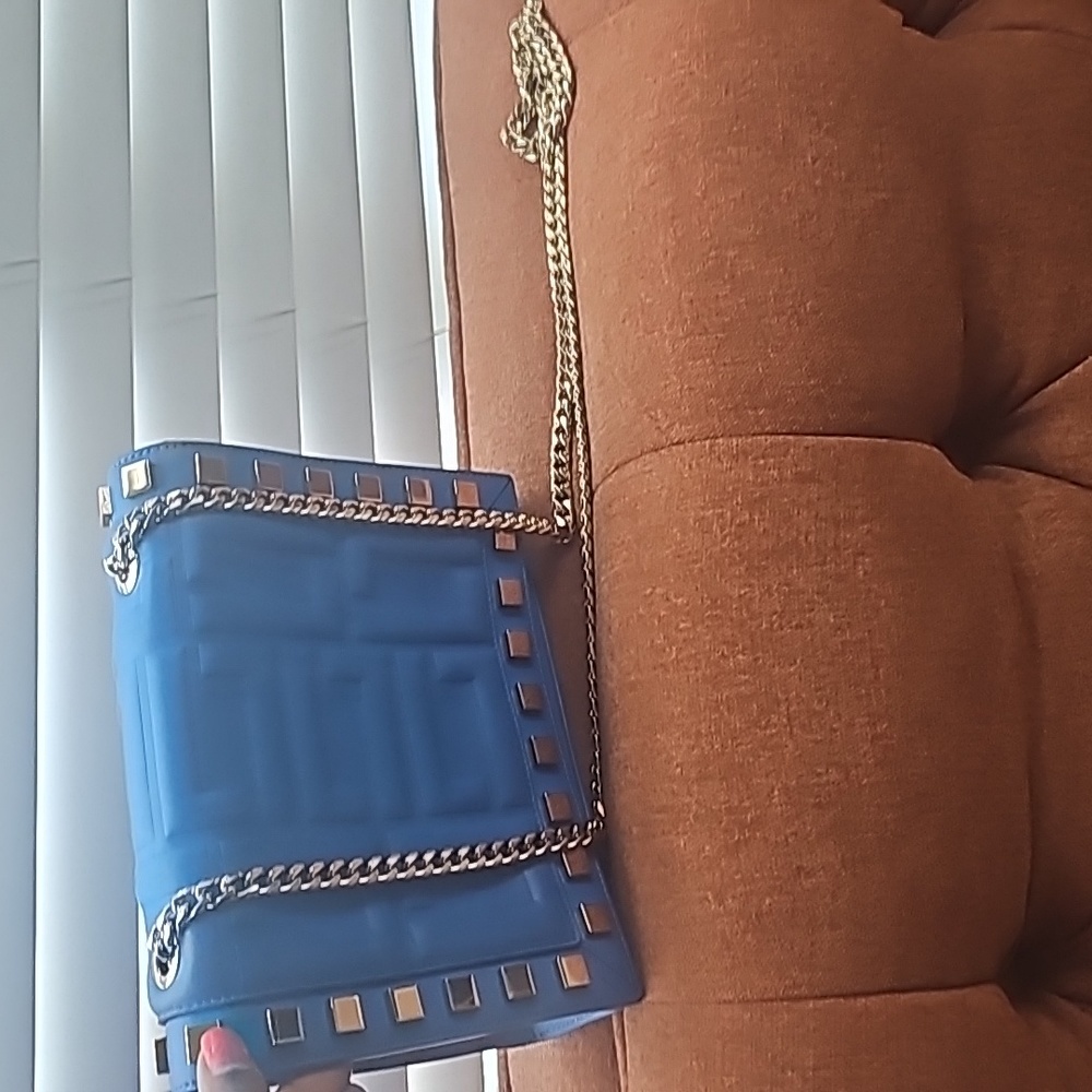 Beautiful blue Luana Italy bag! - Picture 4 of 5